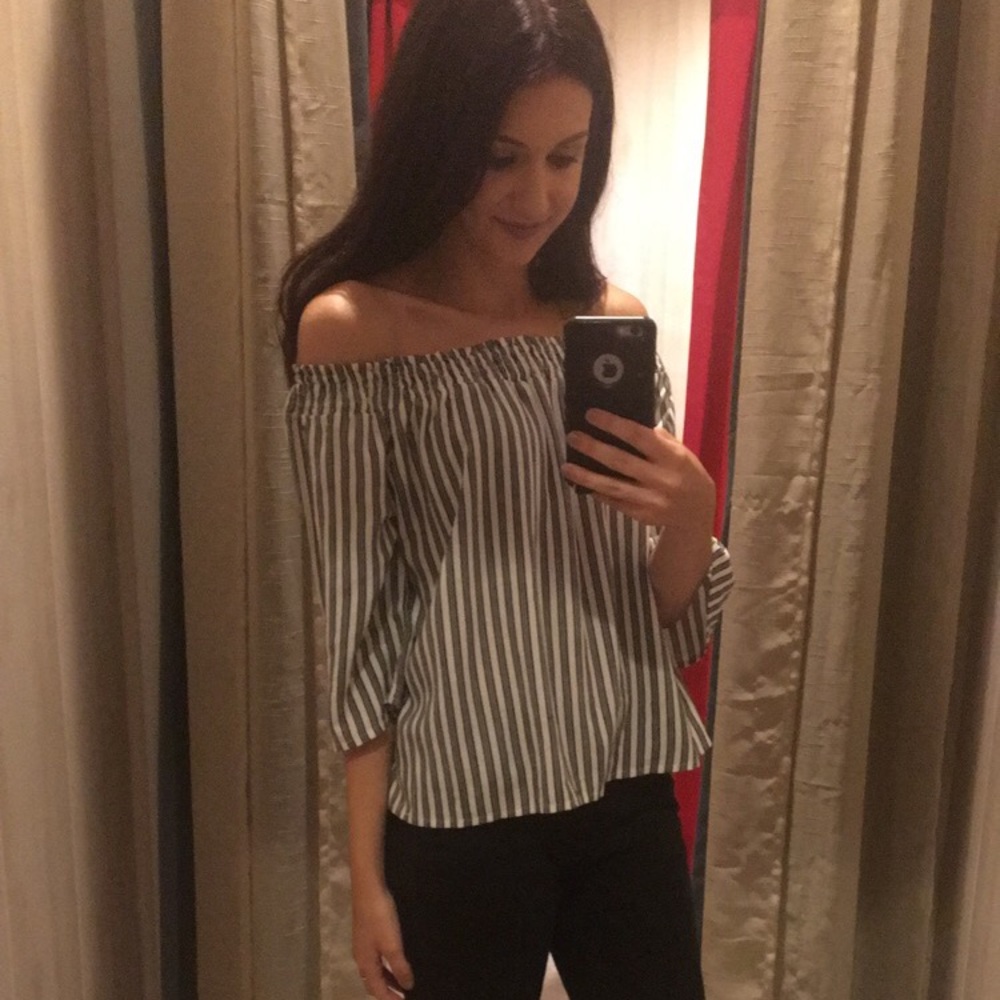 Off the shoulder top